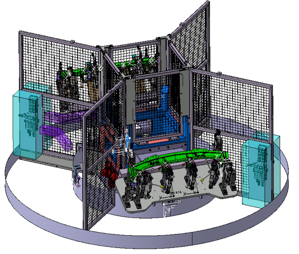 Cowl upper assembly tooling concept