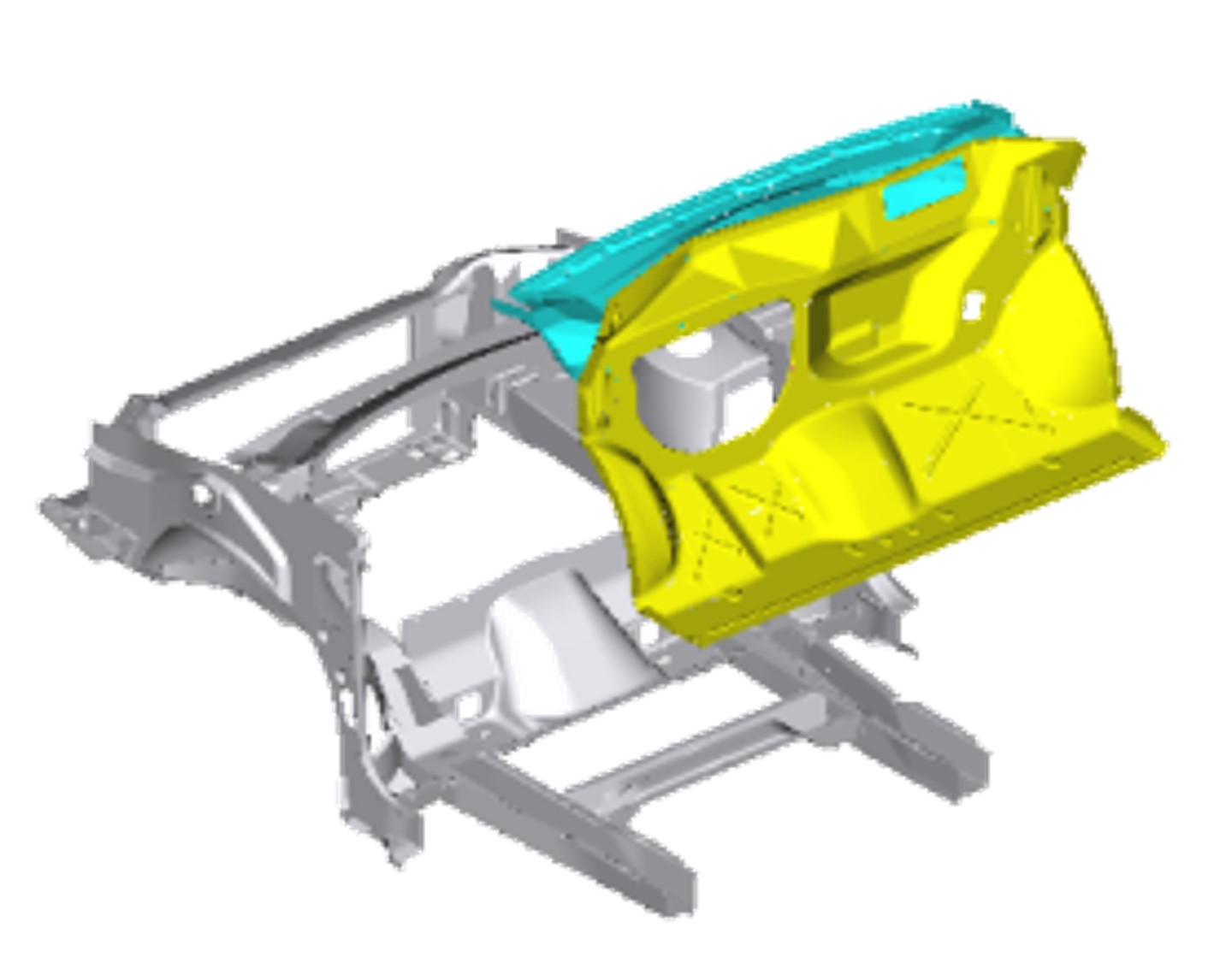 Vehicle assembly and body in white structure context